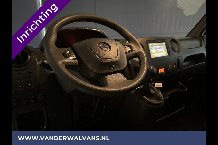 Opel Movano 2.3 CDTI 146pk L3H2 inrichting Euro6 Airco | Omvormer | Camera | Navigatie | Cruisecontrol Trekhaak, Parkeersensoren, Bijrijdersbank