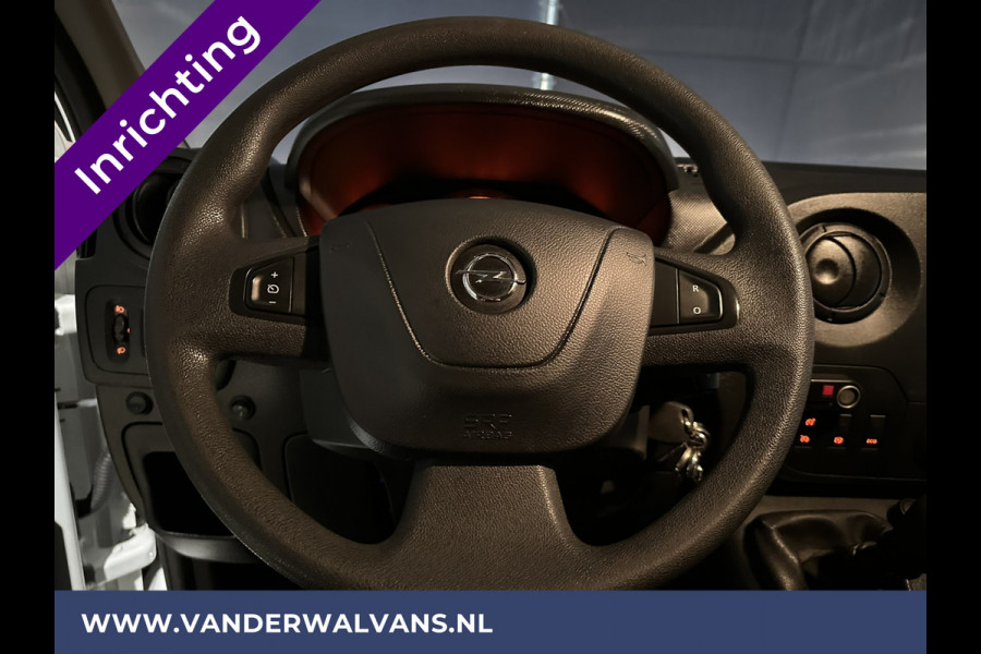 Opel Movano 2.3 CDTI 146pk L3H2 inrichting Euro6 Airco | Omvormer | Camera | Navigatie | Cruisecontrol Trekhaak, Parkeersensoren, Bijrijdersbank