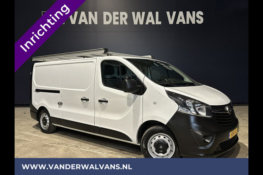 Opel Vivaro 1.6 CDTI 126pk L2H1 inrichting Euro6 Airco | Imperiaal | Trekhaak | LED | Navigatie | Camera Cruisecontrol, Parkeersensoren, Bijrijdersbank