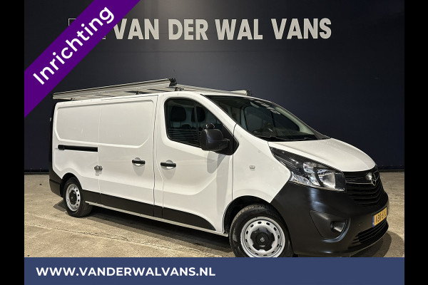 Opel Vivaro 1.6 CDTI 126pk L2H1 inrichting Euro6 Airco | Imperiaal | Trekhaak | LED | Navigatie | Camera Cruisecontrol, Parkeersensoren, Bijrijdersbank