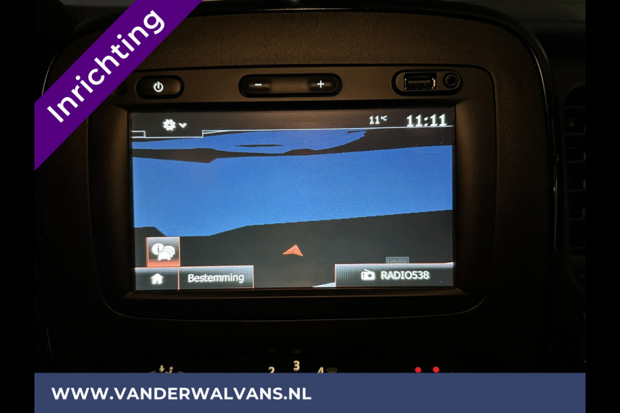 Opel Vivaro 1.6 CDTI 126pk L2H1 inrichting Euro6 Airco | Imperiaal | Trekhaak | LED | Navigatie | Camera Cruisecontrol, Parkeersensoren, Bijrijdersbank