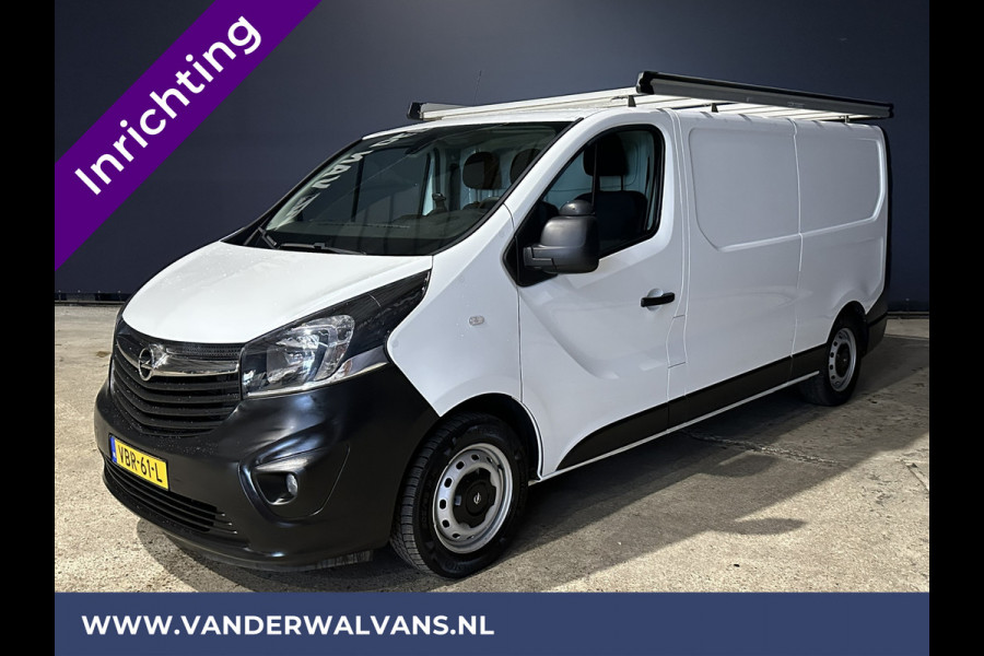 Opel Vivaro 1.6 CDTI 126pk L2H1 inrichting Euro6 Airco | Imperiaal | Trekhaak | LED | Navigatie | Camera Cruisecontrol, Parkeersensoren, Bijrijdersbank