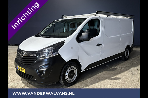 Opel Vivaro 1.6 CDTI 126pk L2H1 inrichting Euro6 Airco | Imperiaal | Trekhaak | LED | Navigatie | Camera Cruisecontrol, Parkeersensoren, Bijrijdersbank