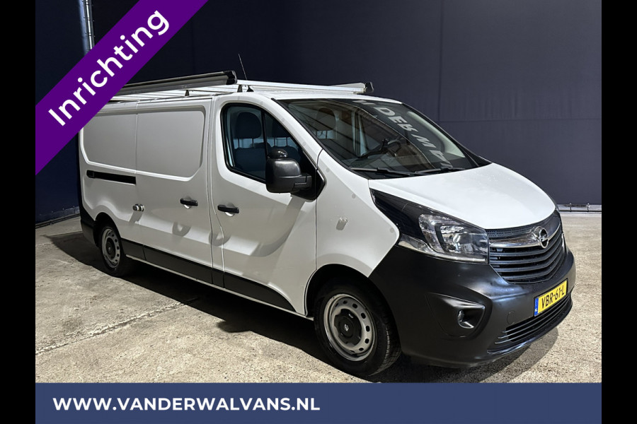 Opel Vivaro 1.6 CDTI 126pk L2H1 inrichting Euro6 Airco | Imperiaal | Trekhaak | LED | Navigatie | Camera Cruisecontrol, Parkeersensoren, Bijrijdersbank