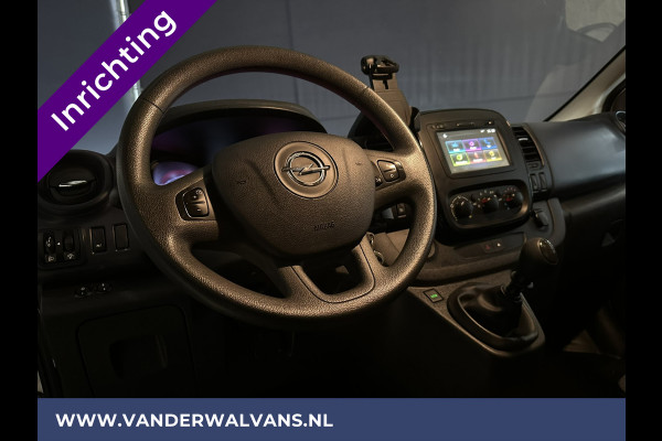 Opel Vivaro 1.6 CDTI 126pk L2H1 inrichting Euro6 Airco | Imperiaal | Trekhaak | LED | Navigatie | Camera Cruisecontrol, Parkeersensoren, Bijrijdersbank