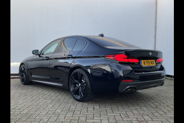 BMW 5 Serie 520i High Executive M-Sport Aut. Adap.Cruise Elek.Klep Stoel/Stuurverw. UITSTRALING!