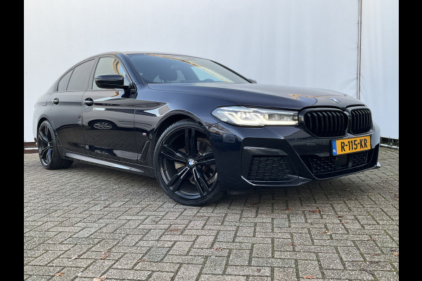 BMW 5 Serie 520i High Executive M-Sport Aut. Adap.Cruise Elek.Klep Stoel/Stuurverw. UITSTRALING!