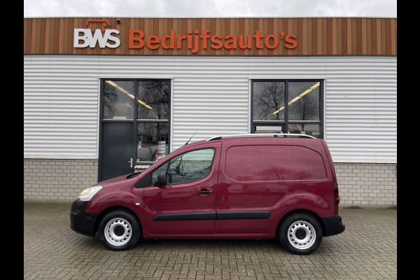 Citroën Berlingo 1.6 BlueHDI 75 Comfort / vaste prijs rijklaar € 7950 ex btw / lease vanaf € 146 / euro 6 diesel / airco / cruise / navi / dakrails / bordeaux rood metallic