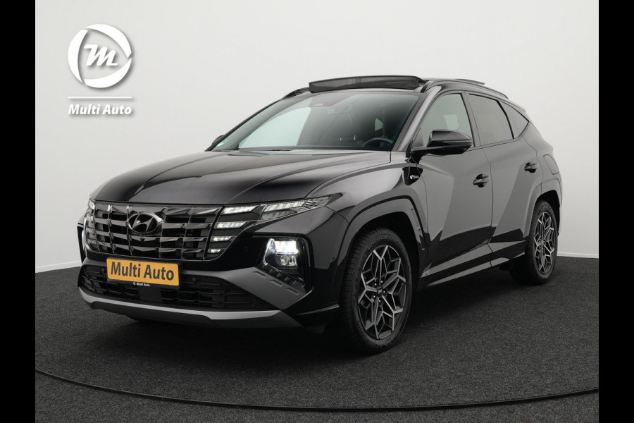 Hyundai Tucson 1.6 T-GDI N Line 4WD Plug in Hybrid 265pk PHEV | Panodak | Alcantara Sportstoelen Memory & Ventilatie | Adaptive Cruise | Krell Audio | Apple Carplay | Navigatie | 360 Camera | Virtual | L.M. 19" |