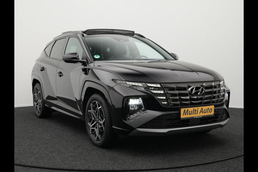 Hyundai Tucson 1.6 T-GDI N Line 4WD Plug in Hybrid 265pk PHEV | Panodak | Alcantara Sportstoelen Memory & Ventilatie | Adaptive Cruise | Krell Audio | Apple Carplay | Navigatie | 360 Camera | Virtual | L.M. 19" |