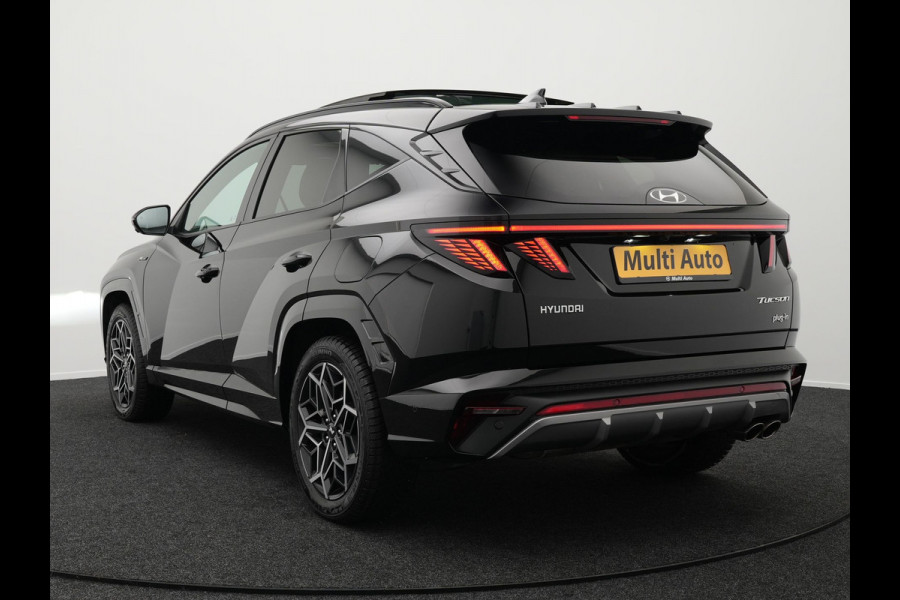 Hyundai Tucson 1.6 T-GDI N Line 4WD Plug in Hybrid 265pk PHEV | Panodak | Alcantara Sportstoelen Memory & Ventilatie | Adaptive Cruise | Krell Audio | Apple Carplay | Navigatie | 360 Camera | Virtual | L.M. 19" |