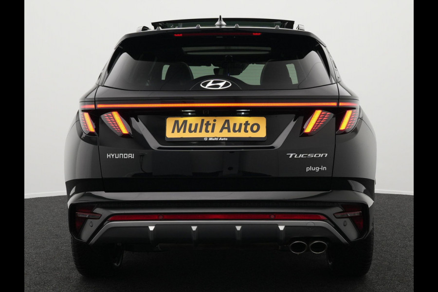 Hyundai Tucson 1.6 T-GDI N Line 4WD Plug in Hybrid 265pk PHEV | Panodak | Alcantara Sportstoelen Memory & Ventilatie | Adaptive Cruise | Krell Audio | Apple Carplay | Navigatie | 360 Camera | Virtual | L.M. 19" |