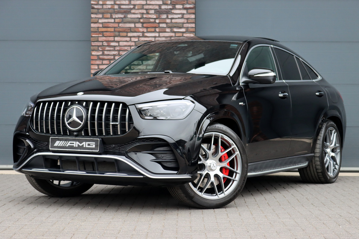 Mercedes-Benz GLE Coupé AMG 53 Hybrid 4MATIC+ Premium+ Aut9 | Luchtvering | Distronic Pro | Memory | Verwarmd Stuurwiel | Burmester | Panoramadak | AMG Drive Unit | Keyless Go | Luchtreinigingspakket | Soft-Close |