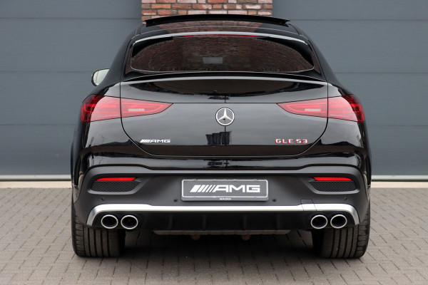 Mercedes-Benz GLE Coupé AMG 53 Hybrid 4MATIC+ Premium+ Aut9 | Luchtvering | Distronic Pro | Memory | Verwarmd Stuurwiel | Burmester | Panoramadak | AMG Drive Unit | Keyless Go | Luchtreinigingspakket | Soft-Close |