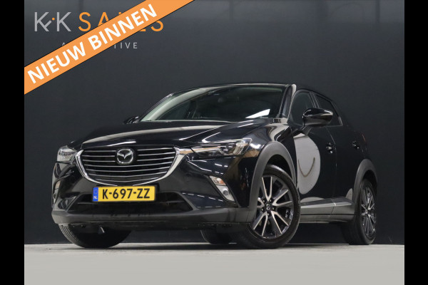 Mazda CX-3 2.0 SkyActiv-G 120 GT-M [CAMERA, BOSE AUDIO, HUD, STOELVERWARMING, VOL LEDER, BLUETOOTH, NAVI, ADAP. CRUISE, CLIMATE, NIEUWSTAAT]