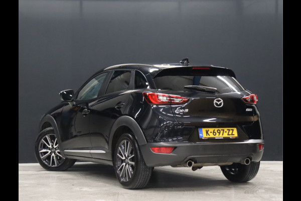 Mazda CX-3 2.0 SkyActiv-G 120 GT-M [CAMERA, BOSE AUDIO, HUD, STOELVERWARMING, VOL LEDER, BLUETOOTH, NAVI, ADAP. CRUISE, CLIMATE, NIEUWSTAAT]