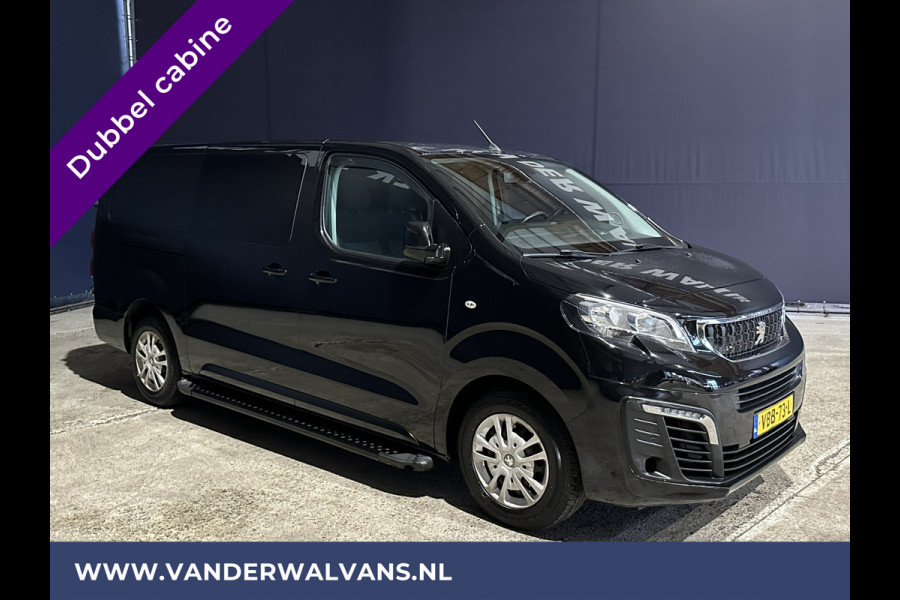 Peugeot Expert 2.0 BlueHDI 123pk Dubbele Cabine L3H1 Euro6 Airco | 6-Zits | Navigatie | Camera Apple Carplay, Android Auto, Cruisecontrol, 2500kg Trekhaak, Sidebars, Parkeersensoren