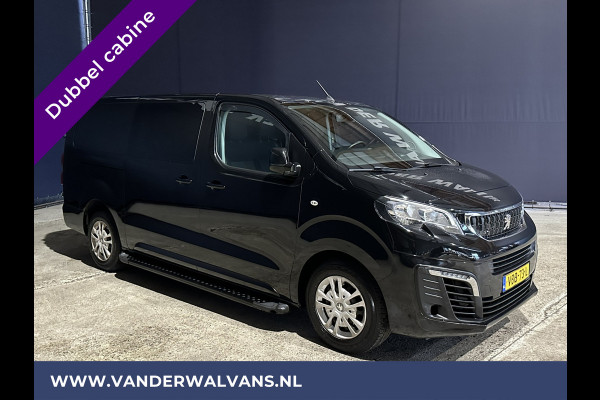 Peugeot Expert 2.0 BlueHDI 123pk Dubbele Cabine L3H1 Euro6 Airco | 6-Zits | Navigatie | Camera Apple Carplay, Android Auto, Cruisecontrol, 2500kg Trekhaak, Sidebars, Parkeersensoren