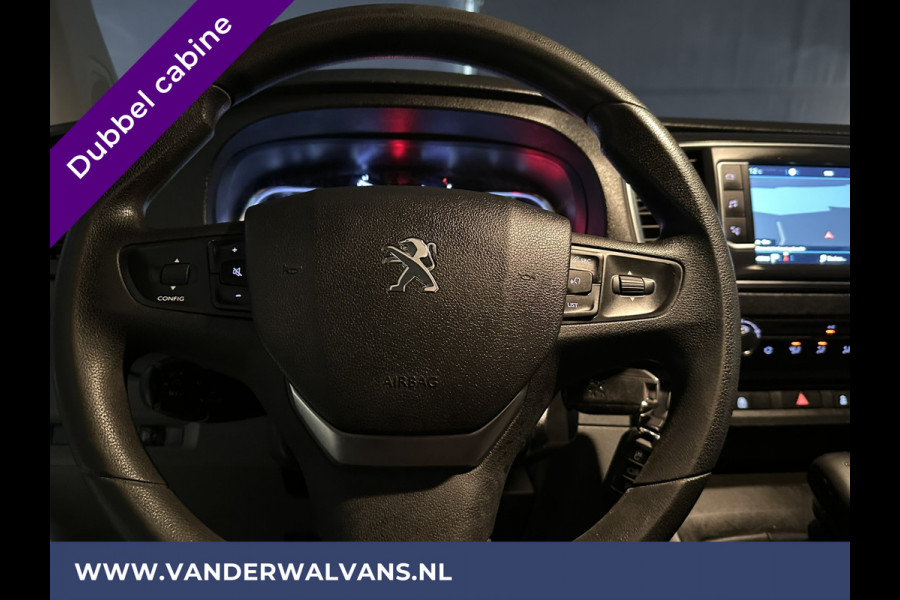 Peugeot Expert 2.0 BlueHDI 123pk Dubbele Cabine L3H1 Euro6 Airco | 6-Zits | Navigatie | Camera Apple Carplay, Android Auto, Cruisecontrol, 2500kg Trekhaak, Sidebars, Parkeersensoren