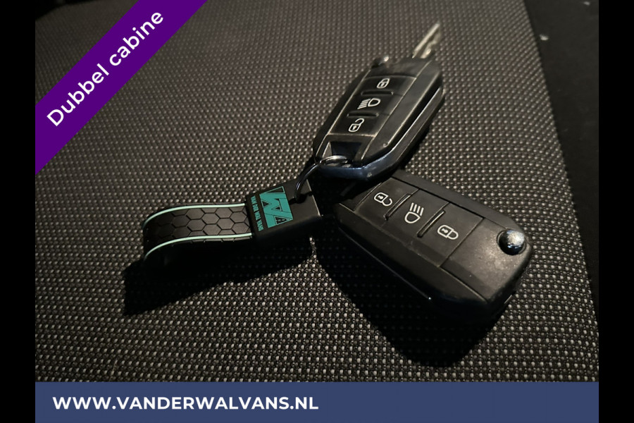 Peugeot Expert 2.0 BlueHDI 123pk Dubbele Cabine L3H1 Euro6 Airco | 6-Zits | Navigatie | Camera Apple Carplay, Android Auto, Cruisecontrol, 2500kg Trekhaak, Sidebars, Parkeersensoren