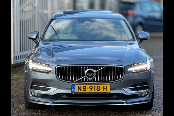 Volvo S90 2.0 D4 Inscription Aut Full option Adaptive Aut B&W Witleer Schuifdak Blis Camera Keyless Uniek