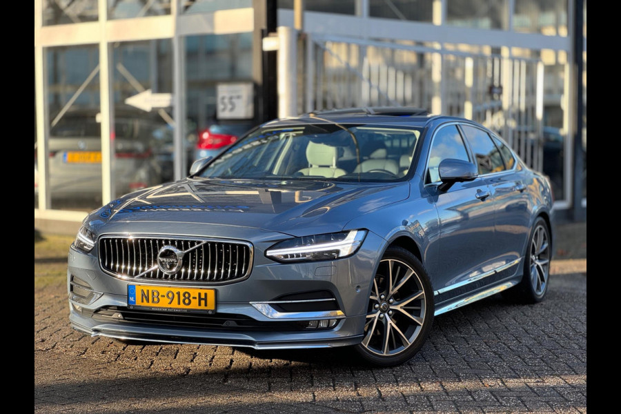 Volvo S90 2.0 D4 Inscription Aut Full option Adaptive Aut B&W Witleer Schuifdak Blis Camera Keyless Uniek