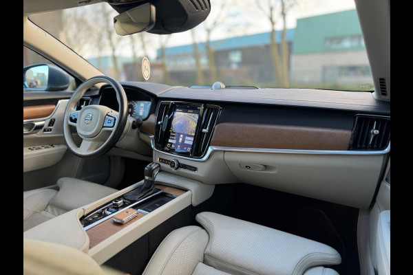 Volvo S90 2.0 D4 Inscription Aut Full option Adaptive Aut B&W Witleer Schuifdak Blis Camera Keyless Uniek