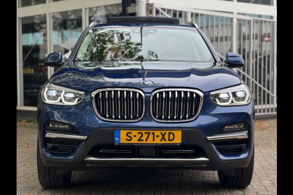 BMW X3 XDrive30e eDrive Panorama Adaptive cruise Digitaldash 360 cam Plug-in Hyb Sfeerverlichting Nieuwstaat Voloptie Stuurverwarm