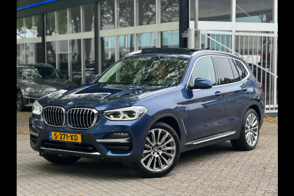 BMW X3 XDrive30e eDrive Panorama Adaptive cruise Digitaldash 360 cam Plug-in Hyb Sfeerverlichting Nieuwstaat Voloptie Stuurverwarm