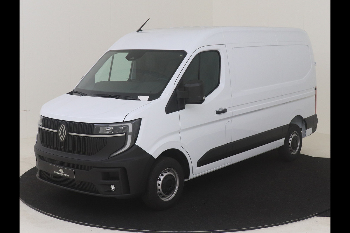 Renault Master T35 150 PK L2H2 EXTRA NIEUW MODEL ( BPM VRIJ ) LED AIRCO ECC CARPLAY CAMERA PARKEERSENSOREN LANE ASSIST 270 GRADEN DEUREN