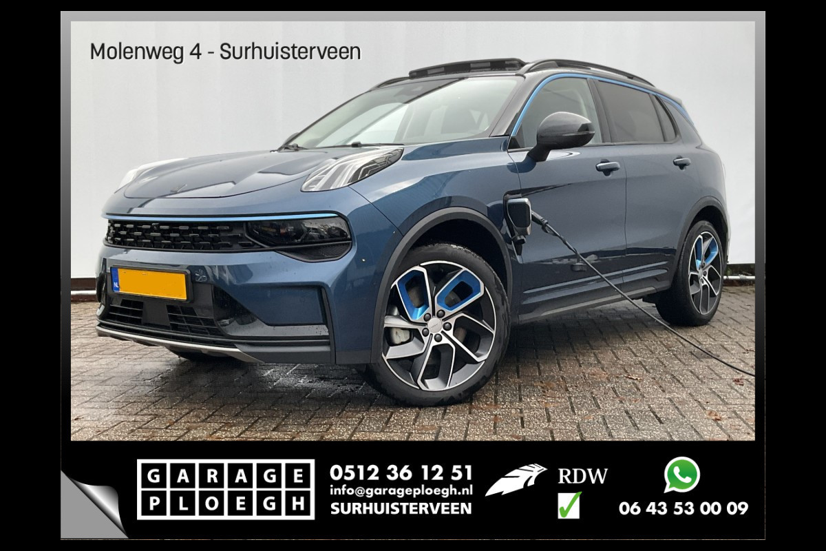 Lynk & Co 01 1.5 PHEV 262pk 360cam Trekhaak Pano ACC Stoelverw Elek-klep Plug-In