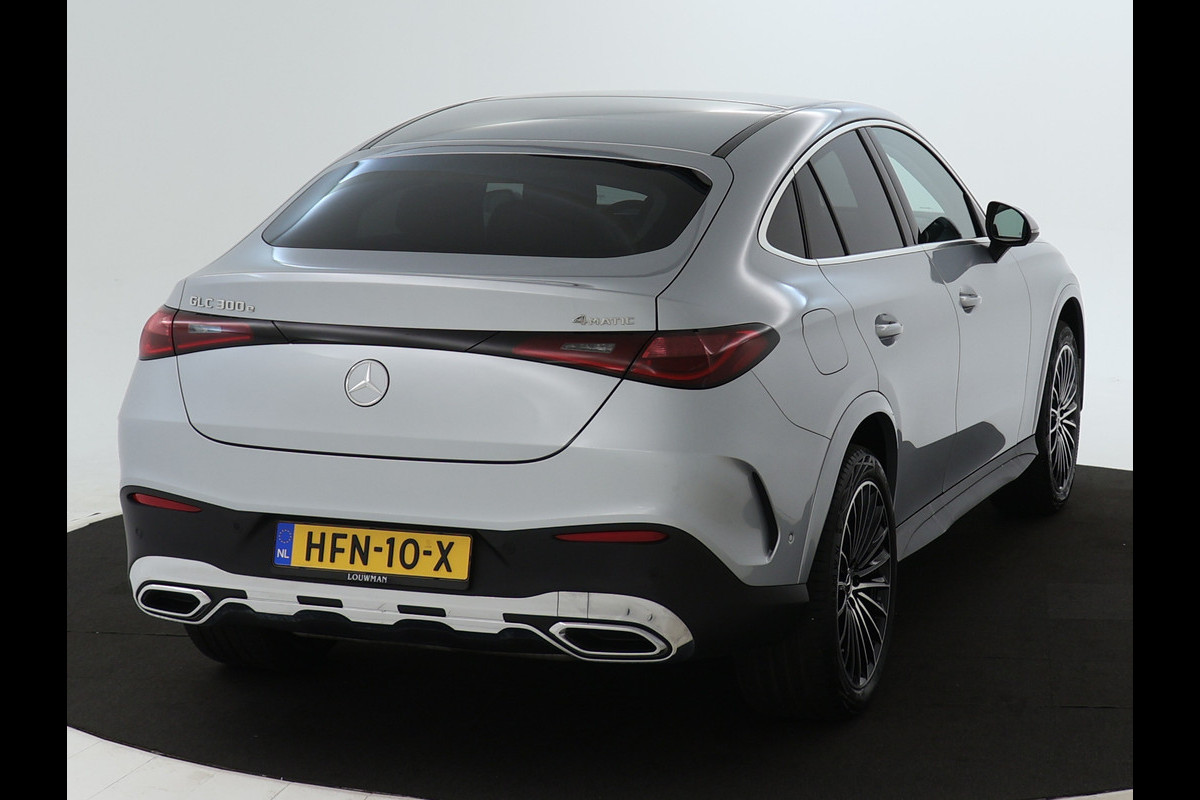 Mercedes-Benz GLC Coupé 300 e 4MATIC AMG Plug-In Hybride | AMG Styling | 20 Inch AMG Velgen | Stuur en Stoelverwarming | Burmester® 3D-Surround sound system | Rijassistentiepakket plus | Inclusief 24 maanden MB Certified garantie voor Europa.