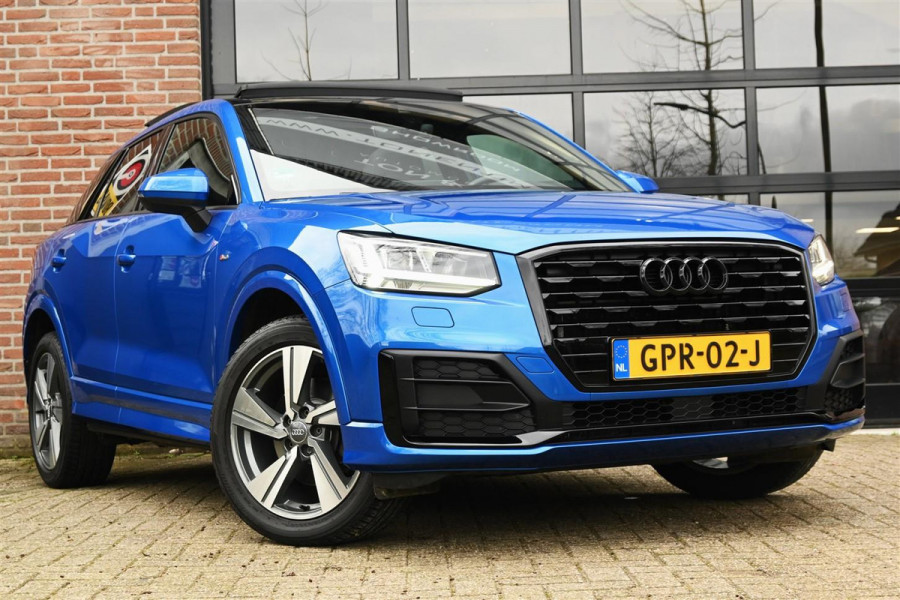 Audi Q2 1.4 TFSI CoD S-LINE BlackPack Pano Virtual Trekhaak Carplay '17