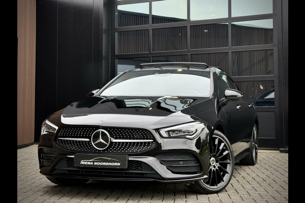 Mercedes-Benz CLA-Klasse 250 e AMG CLA250e Coupe Panoramadak|Keyless|Camera 360°|Advanced sound|Sfeerverlichting|Head-up|Night pakket|Multibeam LED