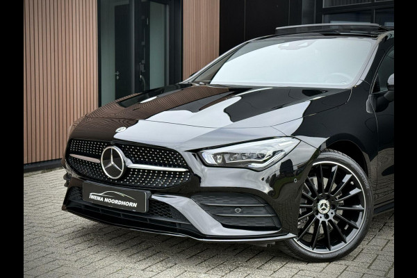 Mercedes-Benz CLA-Klasse 250 e AMG CLA250e Coupe Panoramadak|Keyless|Camera 360°|Advanced sound|Sfeerverlichting|Head-up|Night pakket|Multibeam LED