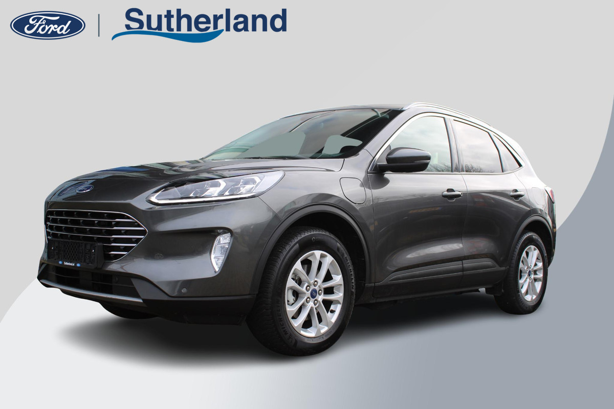 Ford Kuga 2.5 PHEV Titanium X 225pk | Winterpack | Elek. Achterklep | B&O Play | Half Leder | Michelin Cross Climate | 1.500kg Trekgewicht