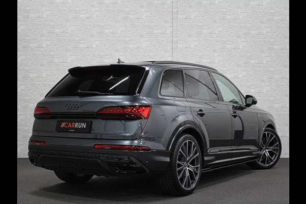 Audi Q7 55 V6 Hybrid S-Line Sportpack 63dkm! | 360 | Laser | Acc | Headup | Pano | Luchtvering | Memory | Lane & Side assist | Sportstoelen | Black optic | Bovag Garantie.