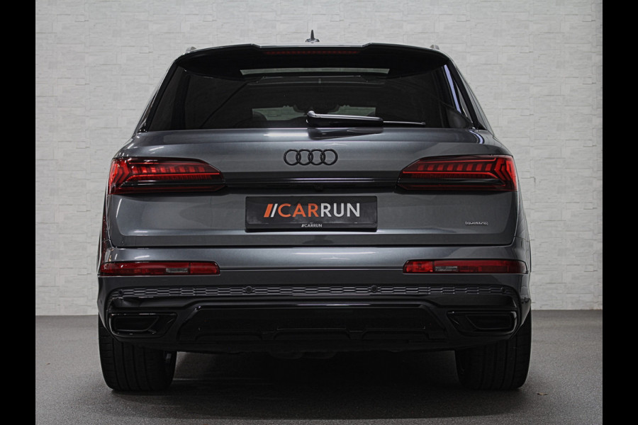 Audi Q7 55 V6 Hybrid S-Line Sportpack 63dkm! | 360 | Laser | Acc | Headup | Pano | Luchtvering | Memory | Lane & Side assist | Sportstoelen | Black optic | Bovag Garantie.