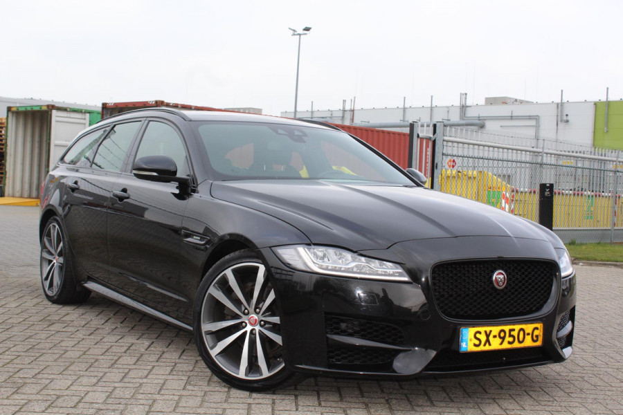 Jaguar XF Sportbrake 2.0d Portfolio automaat 180 PK leder camera pano dealer onderhouden