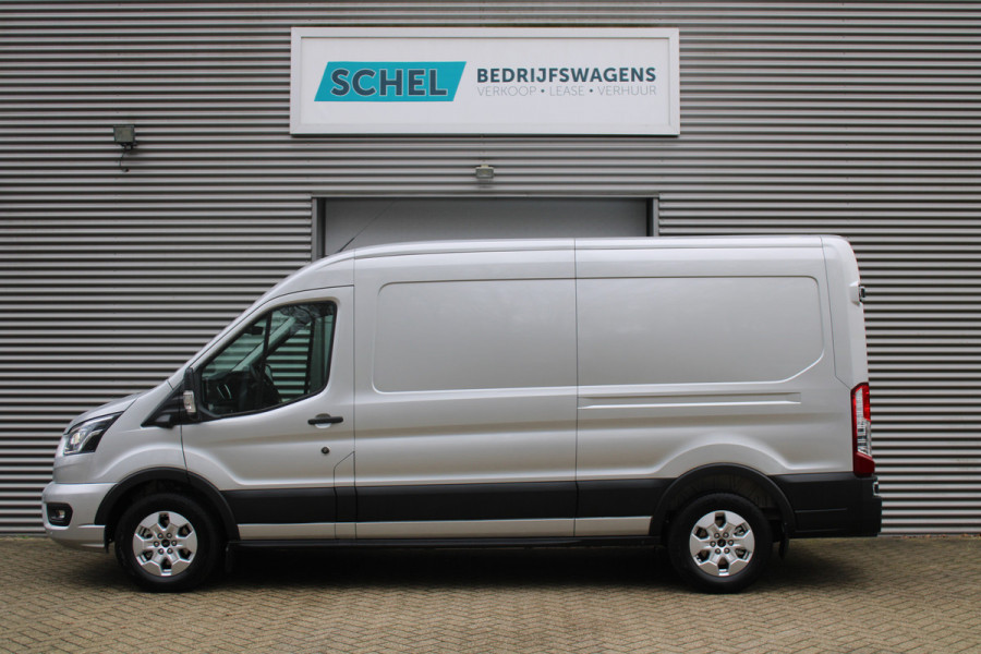 Ford Transit 350 2.0 TDCI L3H2 Limited 165pk - DEMO - Adaptive Cruise - Luchtvering - Blind Spot - 360 camera - Navigatie - Stoelverwarming -