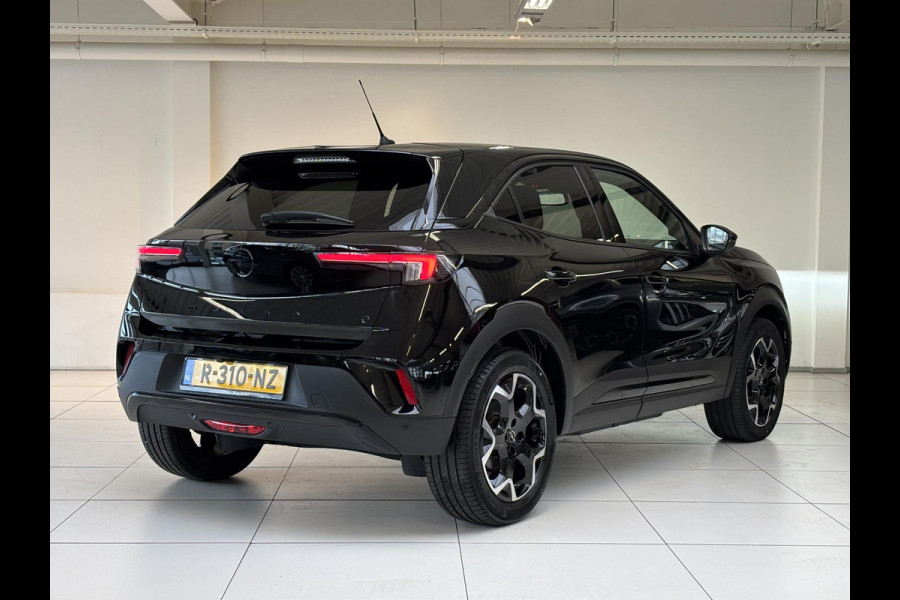 Opel Mokka-e Ultimate 50-kWh 11kw bl. Stoelverwarming | Alcantara | 180° camera | Keyless entry | Navigatie |