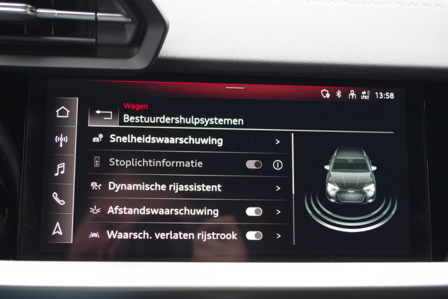 Audi A3 Sportback 40 TFSI e 204 PK S-Line Advanced Ed. PHEV, RS-Sportstoelen, HD-Matrix, Camera, Adap. Cruise Control