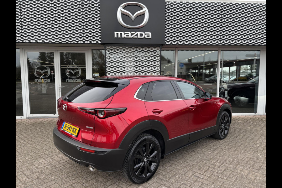 Mazda CX-30 2.0 e-SkyActiv-X M Hybrid Homura AUTOMAAT | DEALERONDERHOUDEN | WEINIG GEREDEN | 4-SEIZOENSBANDEN |