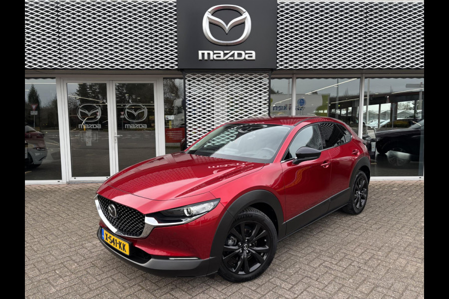 Mazda CX-30 2.0 e-SkyActiv-X M Hybrid Homura AUTOMAAT | DEALERONDERHOUDEN | WEINIG GEREDEN | 4-SEIZOENSBANDEN |