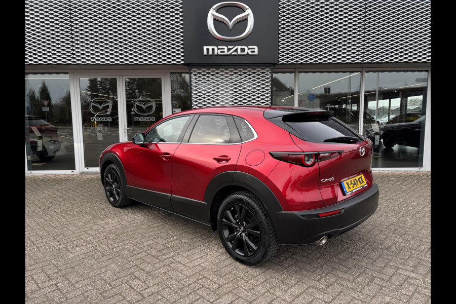 Mazda CX-30 2.0 e-SkyActiv-X M Hybrid Homura AUTOMAAT | DEALERONDERHOUDEN | WEINIG GEREDEN | 4-SEIZOENSBANDEN |