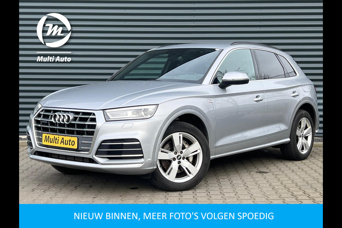 Audi Q5 50 TFSI e Quattro S-Line Plug in Hybrid PHEV | Virtual Cockpit | Leder | Carplay | LED | Stoelverwarming | Climate Control | Navigatie