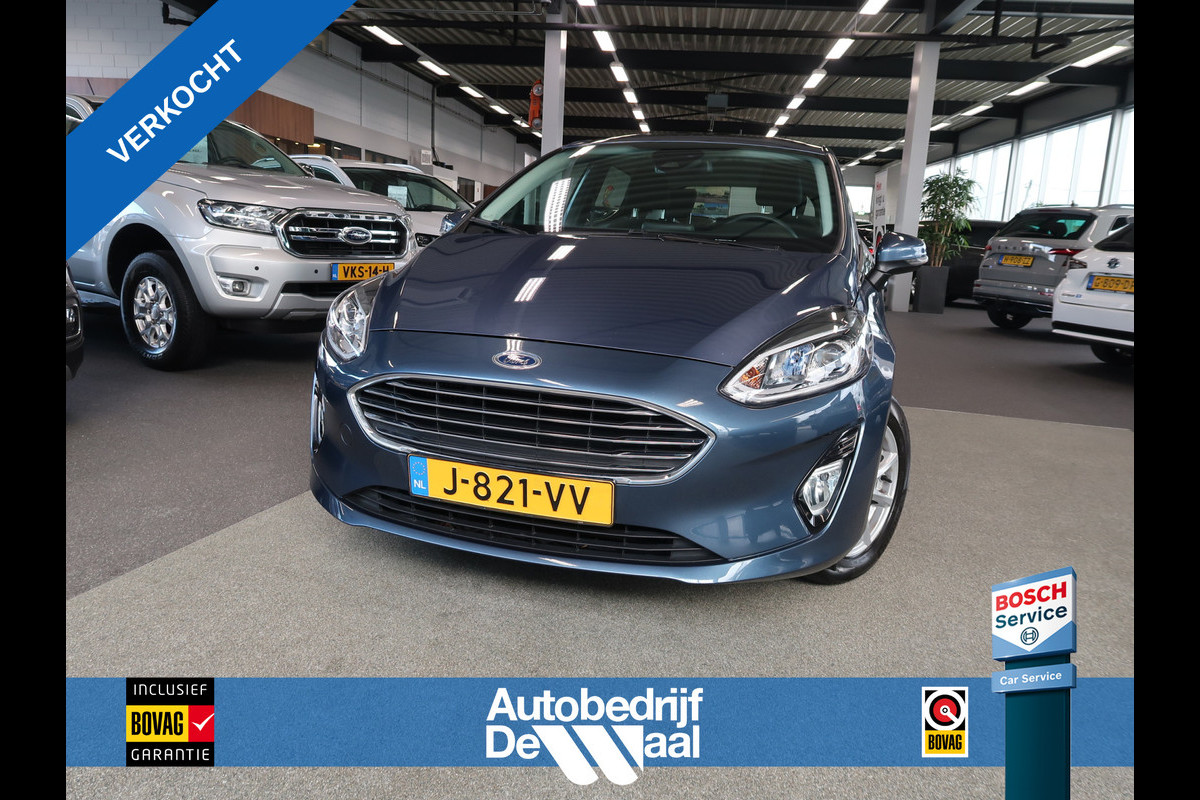 Ford Fiesta 1.0 EcoB. 95pk Titanium 5-drs. CARPLAY/CLIMA/CRUISE/PDC/15INCH