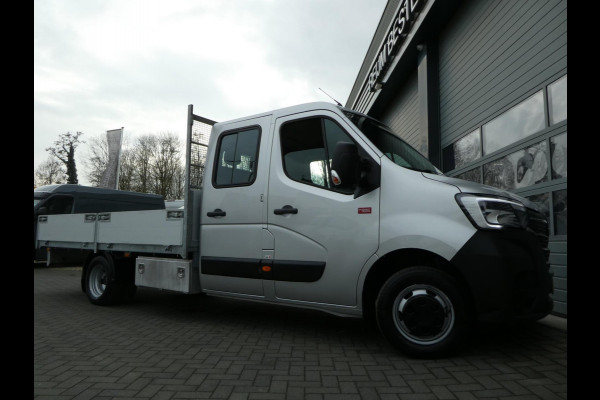 Renault Master T35 163pk, L3 Open Laadbak, DC, Dubbel Cabine,