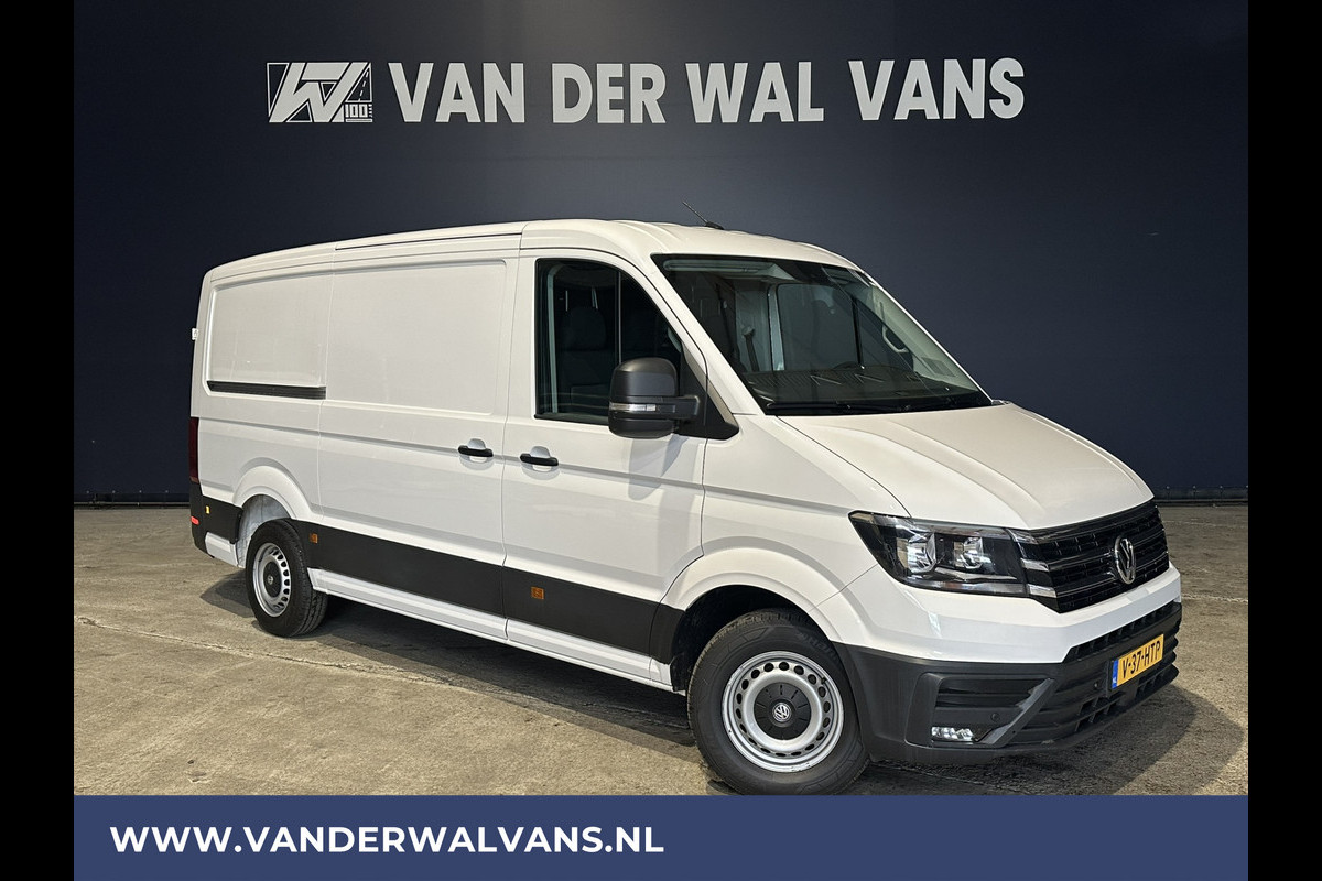 Volkswagen Crafter 2.0 TDI 141pk L3H2 L2H1 Euro6 Airco | Apple Carplay | Cruisecontrol | Andoid Auto | Parkeersensoren, Stoelverwarming, Bijrijdersbank, 3000kg trekvermogen