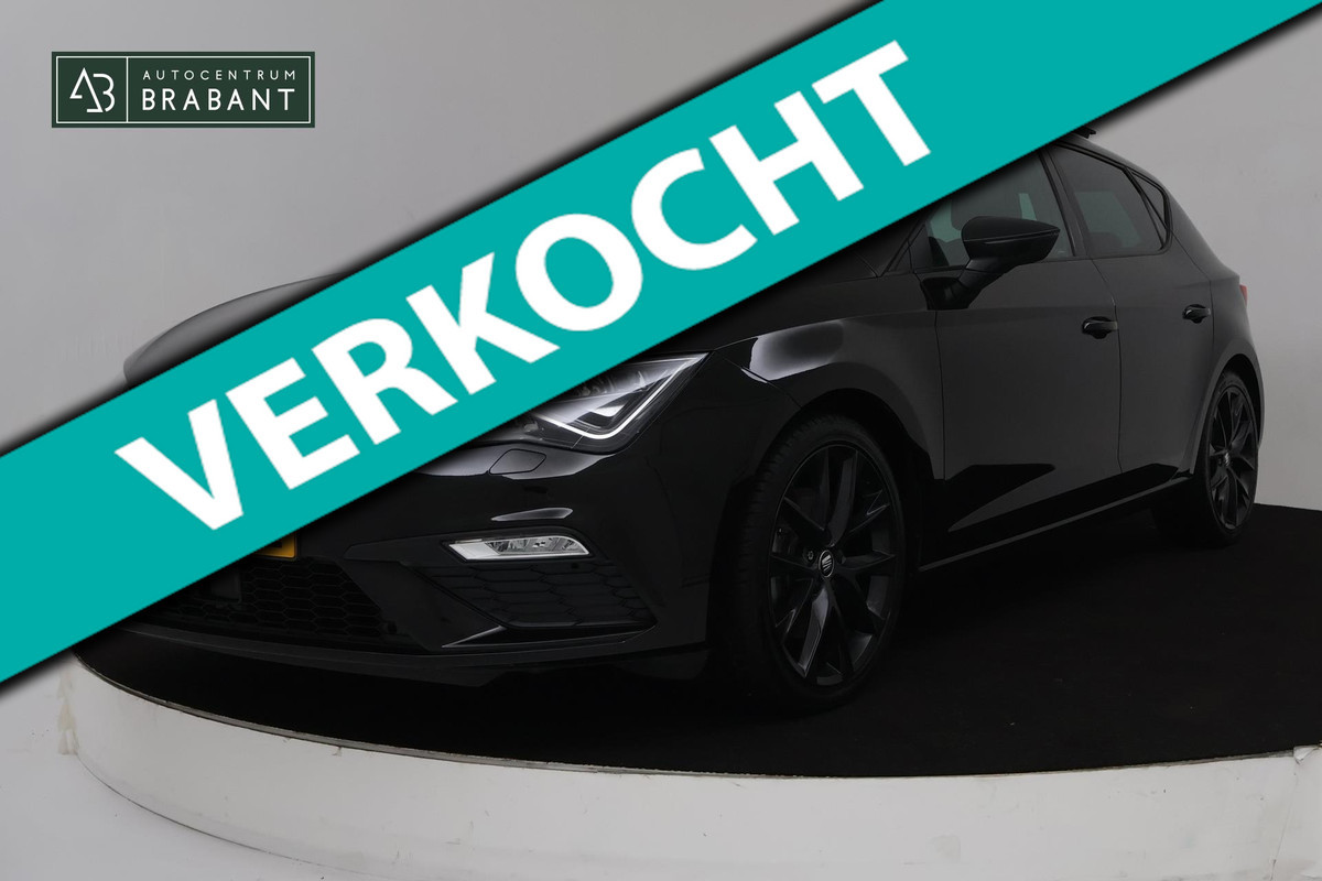 Seat Leon 1.5 TSI FR Ultimate Edition Black Automaat (VIRTUAL, PANODAK, CAMERA, NAVI, PDC, ADAPTIVE, NL-AUTO, GOED ONDERHOUDEN)